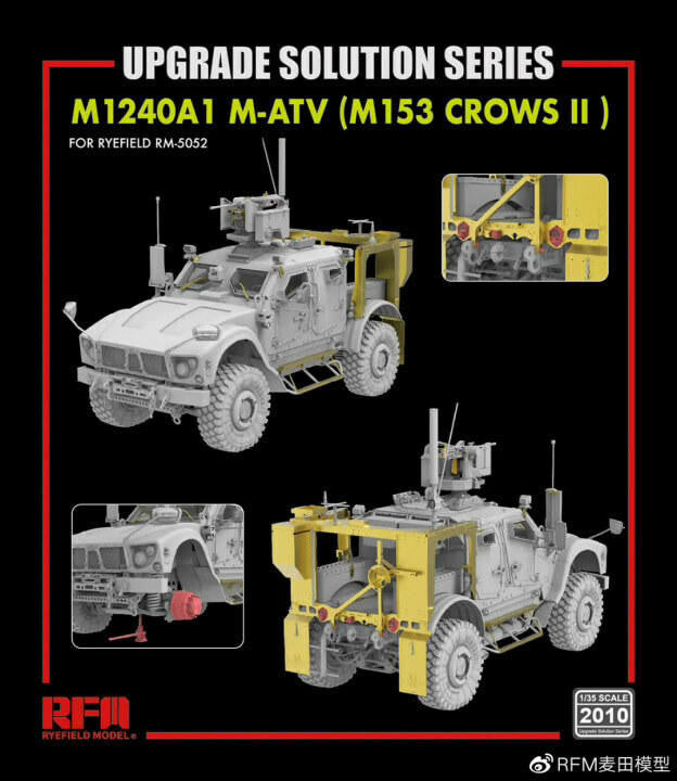 Rye Field Model 1/35 M-ATV CROWS II Upgrade Set 2010